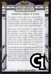 Warrior Lodges of Davin